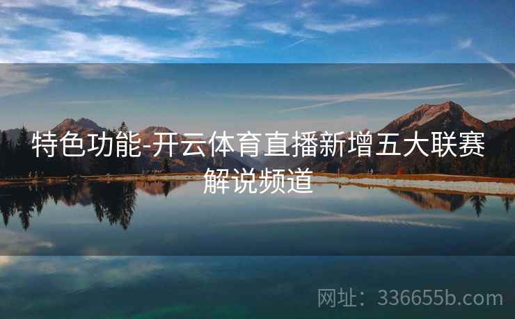 特色功能-开云体育直播新增五大联赛解说频道