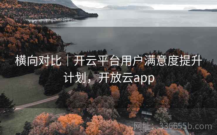 横向对比｜开云平台用户满意度提升计划，开放云app